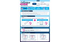 Clearblue - Early Detection Pregnancy Test Kit- Brochure