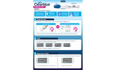 Clearblue - Digital Pregnancy Test Kit with Smart Countdown - Brochure