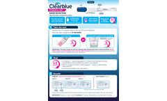 Clearblue - Rapid Detection Pregnancy Test Kit - Brochure