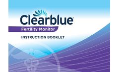 Clearblue - Fertility Monitor with Touch Screen - Brochure