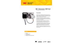 3M Simtronic - Model GD1-H2S - Laser Open Path Gas Detector - Brochure