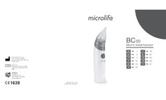Microlife - Model BC 50 - Electric Nasal Aspirator - Manual