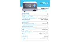 CarePump Compact - 4 Chamber Lymphatic Drainage Device - Brochure