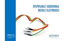 Bionen - Subdermal Needle Electrodes - Brochure