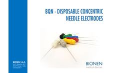 Bionen - Model - Concentric Needle Electrodes - Brochure