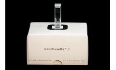 NanoCuvette - Model S - Scattering Analysis for Spectrophotometric Quantification of Particle/Cell Size