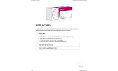 Golnit - Model PVDF - Non-Absorbable Monofilament Sterile Surgical Suture - Brochure