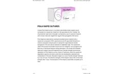 Golnit - Model PGLA - Coated Rapid Sutures - Brochure
