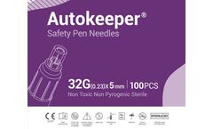 MedExel - Model 32G(0.23mm) x 5mm - Safety Pen Needle