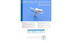 SPECUVAG - Model AS - Vaginal Speculum with Smoke Evacuator Adapter and Central Key Locking System Brochure