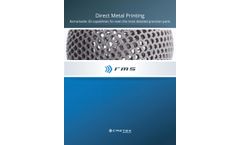 Direct Metal Printing-DMP - Brochure