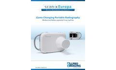 ALLPRO - Model ScanX Europa - Podiatric X-ray Generator - Brochure