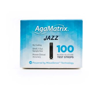 AgaMatrix - Model Jazz 100ct - Test Strips