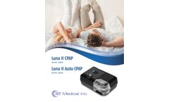 Luna - Model G3 BPAP 25A - Medical Device - Brochure
