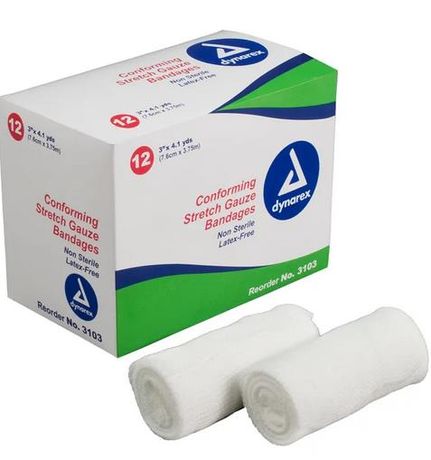 Dynarex - Sterile & Non-Sterile Stretch Gauze Bandages