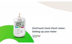OneTouch Verio Flex meter - Setting Up Your Meter - Video