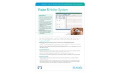 LynnMedical Burdick - Model Vision 5 - Holter Analysis Systems - Brochure