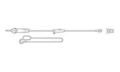 Baxter - Model 2C7451 - Secondary Medication Set, Male Luer Lock Adaptor, Interlink Lever Lock Cannula, - Unit/Measure - Each