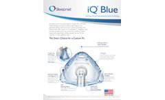 Sleepnet iQ - Blue Nasal Mask - Datasheet