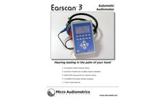Earscan - Model ES3 - Automatic Threshold Audiometer - Brochure