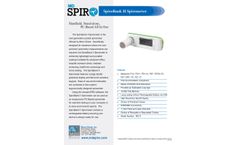 SpiroBank - Model MD10 - II - Spirometer - Brochure