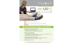 Newman - Model ABI-Q - Point-of-Care Testing for PAD - Brochure