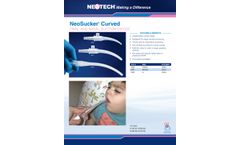 NeoSucker - Model Curved - Oral and Nasal Suction Device - Brochure