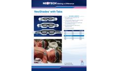 NeoShades with Tabs - Phototherapy Eye Shields - Datasheet