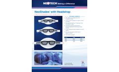 NeoShades with Headstrap - Phototherapy Eye Shields with NeoFoam - Datasheet