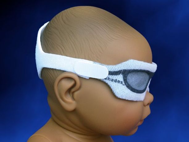 NeoShades with Headstrap - Phototherapy Eye Shields with NeoFoam