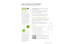 Noble - Model Ionic+ - Naturally Self-Cleaning Antimicrobial Fabric - Brochure