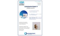 Tests with Crustaceans Ceriodaphtoxkit F TK35 - Brochure