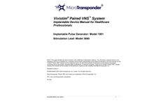 Vivistim Paired VNS System - Manual