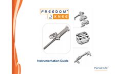 Freedom - Total Knee System - Instrumentation Guide