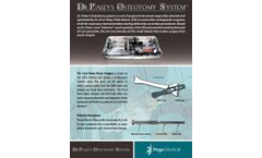 Dr Paley???s - Osteotomy System Brochure