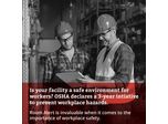 OSHA Launches National Emphasis Program To Protect Workplace Safety & Room Alert Has You Covered!