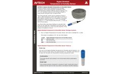 Digital Shielded AVTECH Temperature & Humidity Sensor - Installation Note
