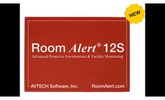 Introducing the Room Alert 12S - Advanced & Secure Environment Monitoring From AVTECH - Video