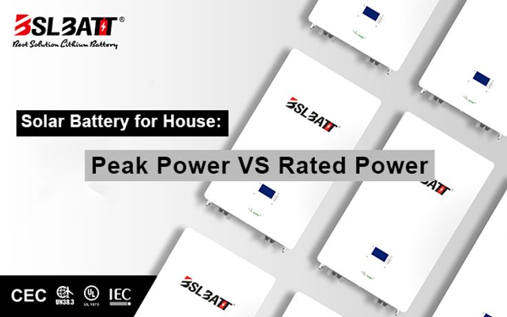 Solar Battery for House: Peak Power VS Rated Power-0