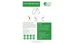 IV Set With Bulb Latex - Data Sheet