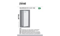 Bluehelix - Model B S K 100 - Floor Gas Condensing Boiler - Brochure - Brochure
