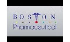 Boston Pharmaceutical (Who are we ?) - Video