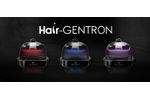 Model Hair Gentron - Led Device to Effectively Treat Hair Loss