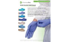 PremierPro - Exam Gloves Portfolio - Brochure