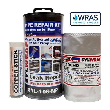Sylmasta - Sylwrap - Leak Repair Kits - Standard Pipe Repair Kit By