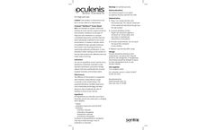 Oculenis - Model BioHAnce - Ocular Repair Gel  - Datasheet