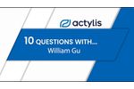 10 Questions with... William Gu - Video