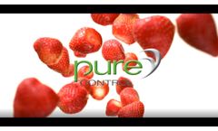 PURE Control Treatment of Strawberries - Video
