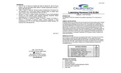 Calbiotech - Model LH231F - Luteinizing Hormone (LH) ELISA - Brochure