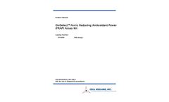 OxiSelect - Model STA-859 - Ferric Reducing Antioxidant Power (FRAP) Assay Kit - Manual